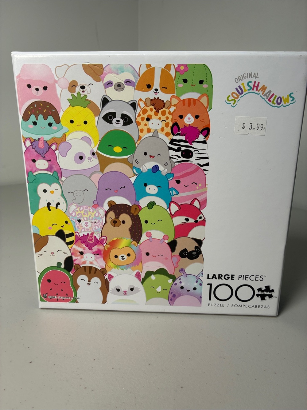 Squishmallows Multicolor Pets Puzzle - Bright Pastel Characters